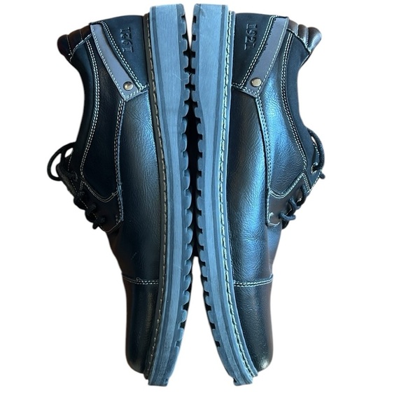 New Freeman Jason 1921 Tie Oxford Shoe Black  Versatile Preppy Memory Foam 8M - Picture 8 of 13